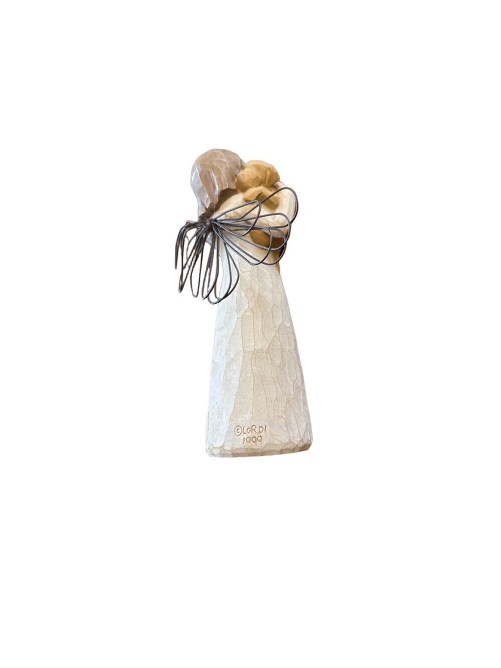 Vintage Willow Tree Angel of Friendship Decor One Size Beige Brown - Picture 3 of 4